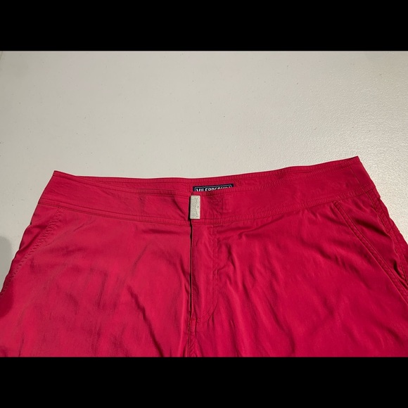 Vilebrequin Swim Trunks Board Shorts Pink Lined Men's XL 34" Waist - Picture 2 of 6